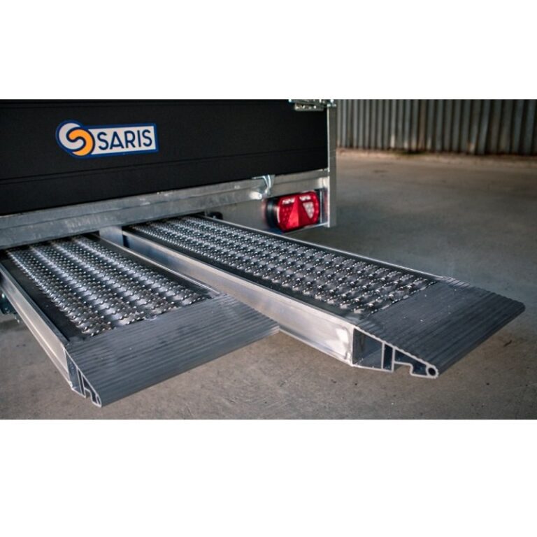 2 Rampes de chargement aluminium lg 2.50m integrees